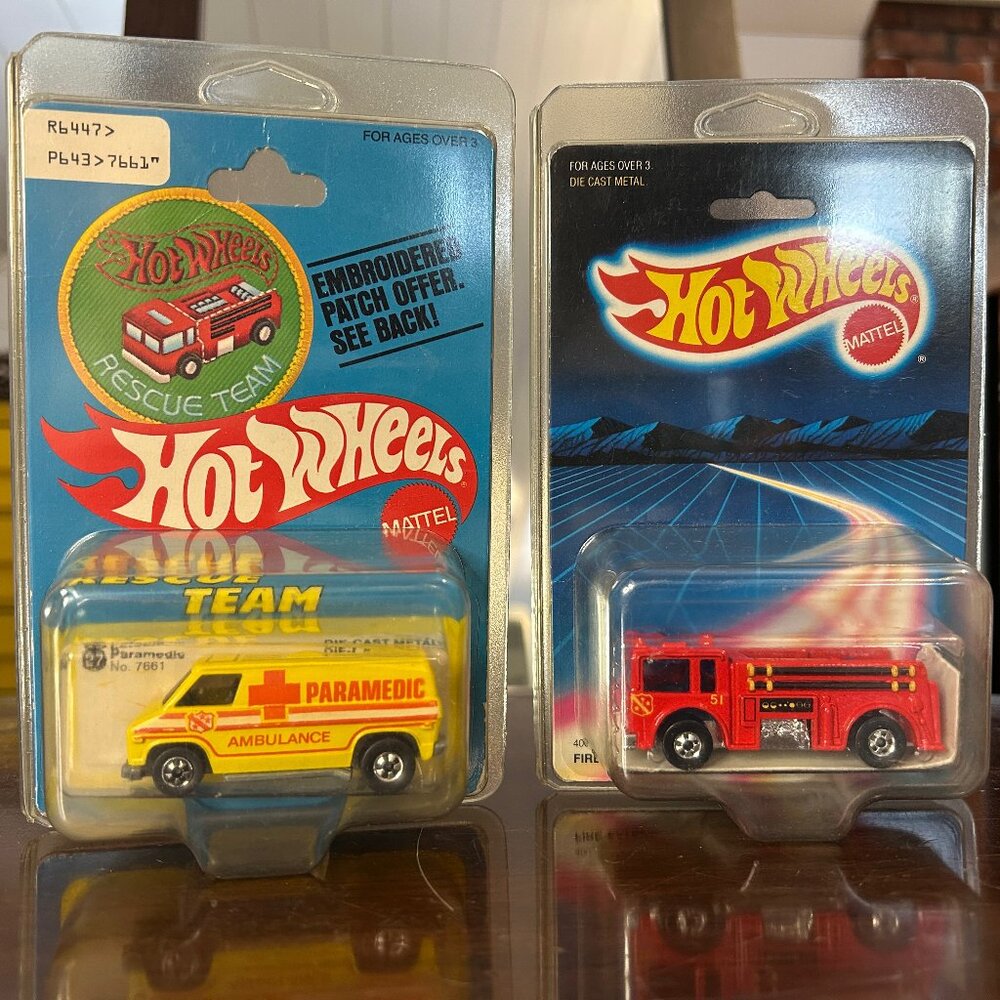 Classic Hotwheels Rescue Team